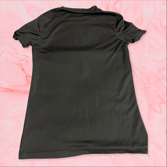 Youth Adidas Black and Pink top (large 14) - Picture 3 of 4